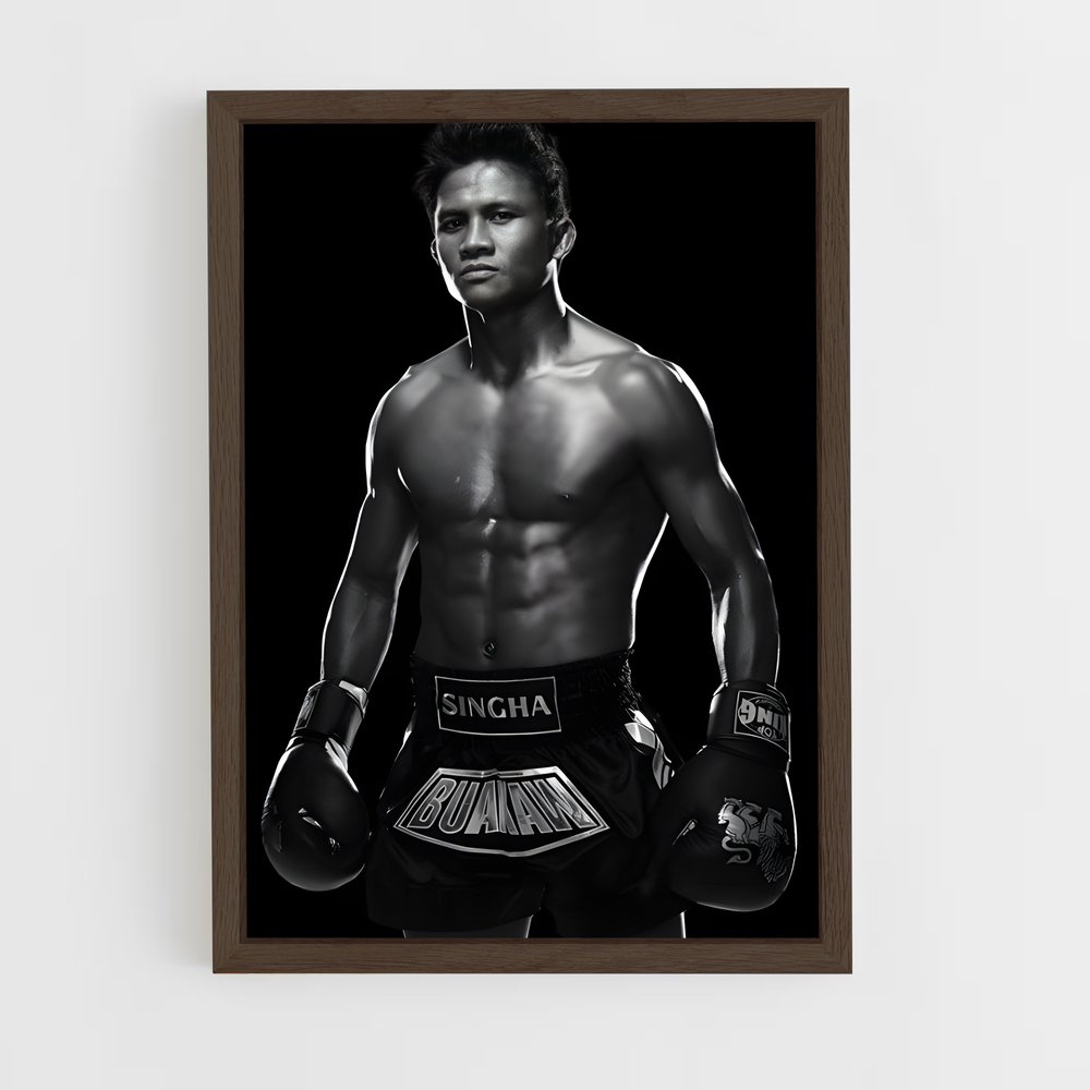 ap-buakaw banchamek-7 cadre Bois foncé