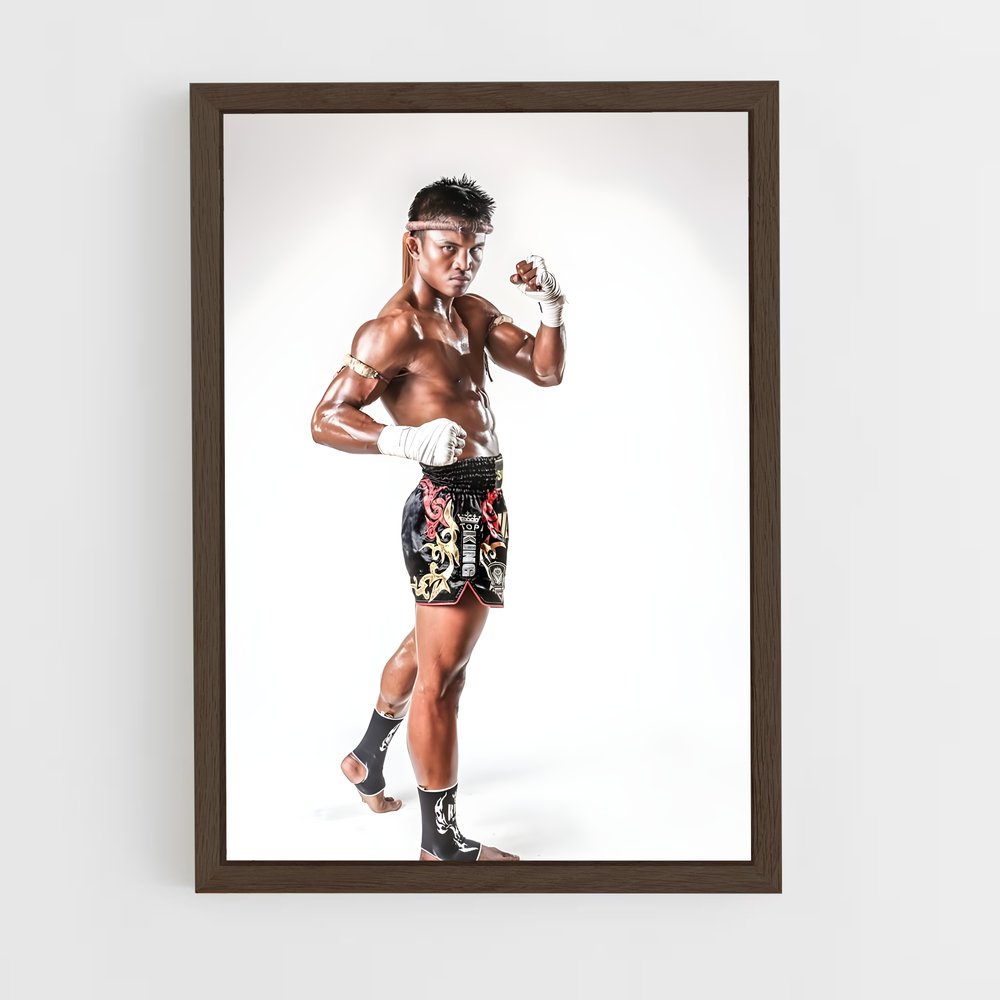 ap-buakaw banchamek-8 cadre Bois foncé