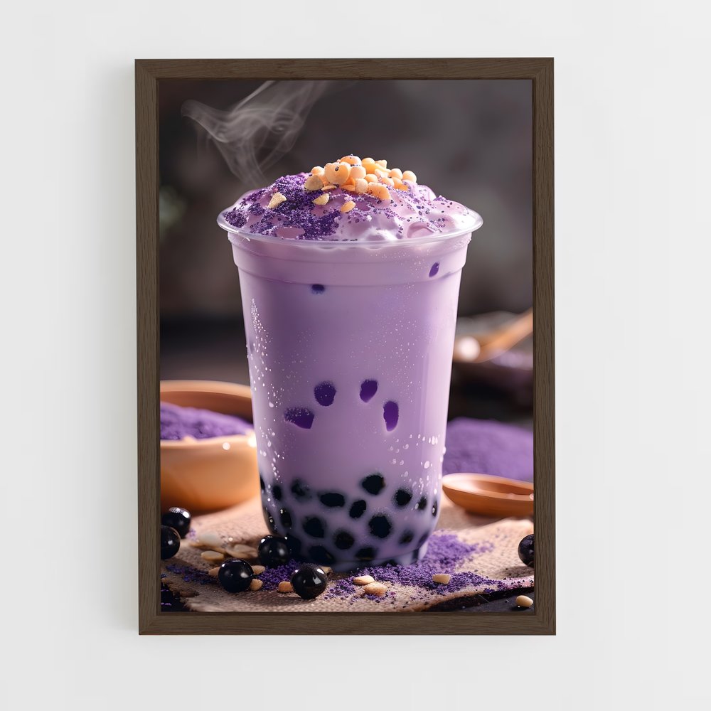ap-bubble tea-11 cadre Bois foncé