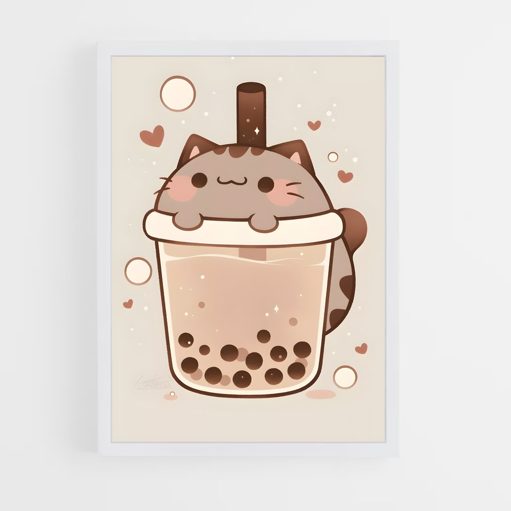 ap-bubble tea-6 cadre Blanc