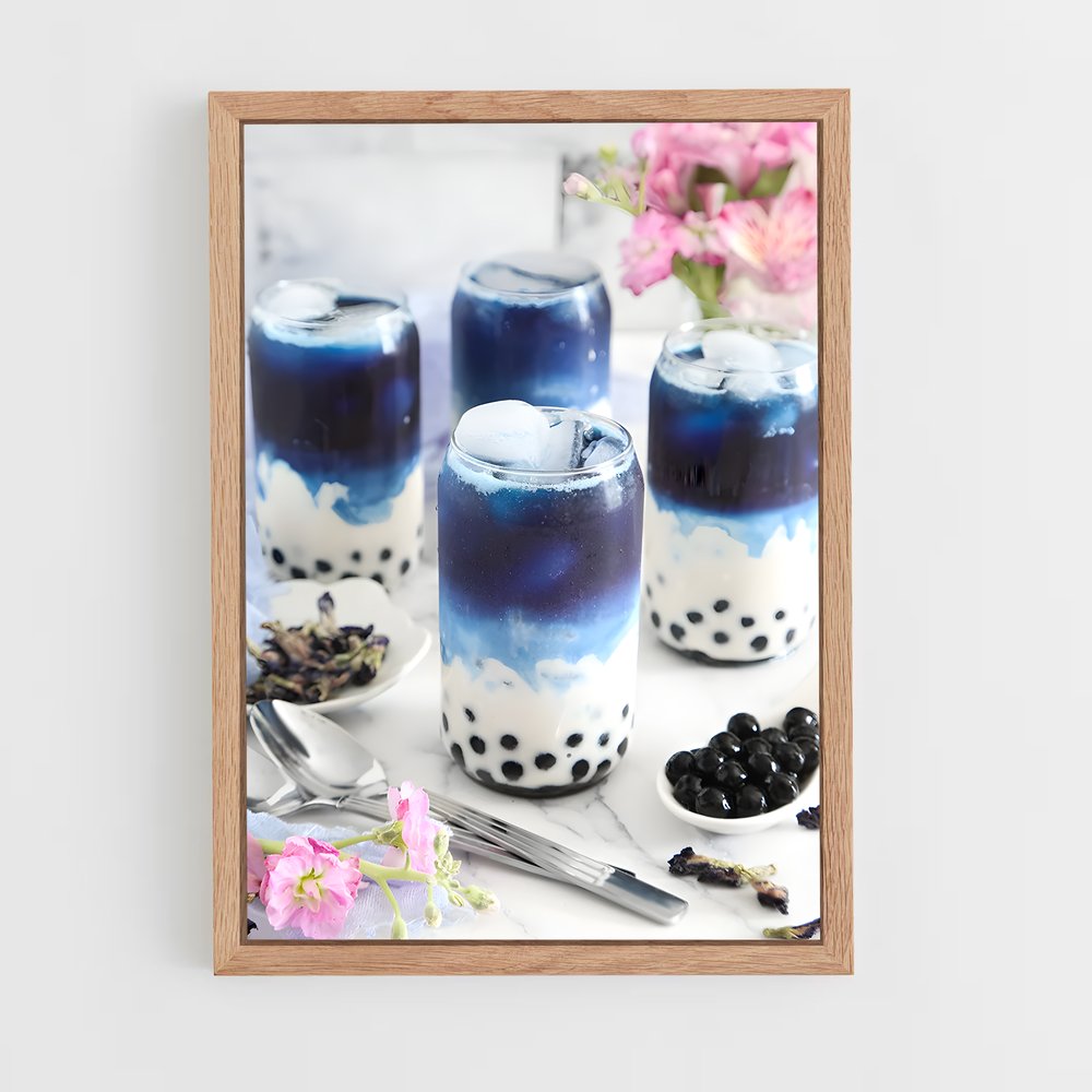 ap-bubble tea-7 cadre Bois clair