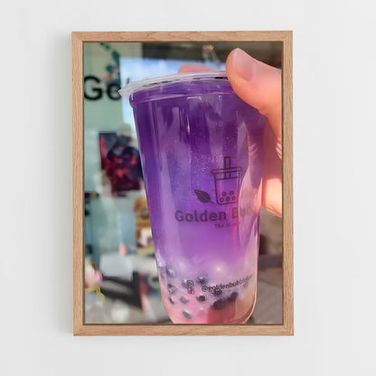ap-bubble tea-8 cadre Bois clair