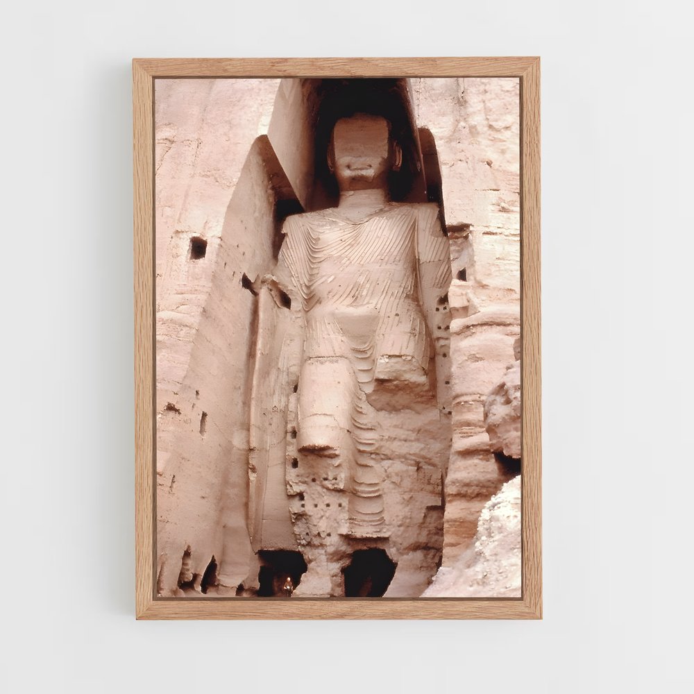 ap-buddhas of bamyan-2 cadre Bois clair