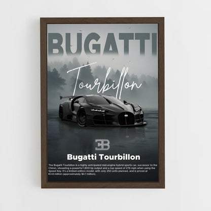 ap-bugatti-4 cadre Bois foncé