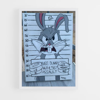 ap-bugs bunny-4 cadre Blanc