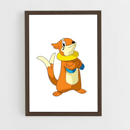 ap-buizel-1 cadre Bois foncé