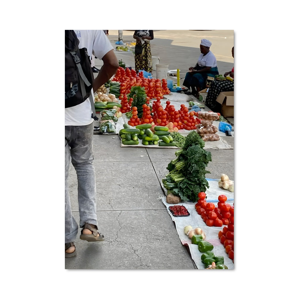 Poster Le Marché Coloré