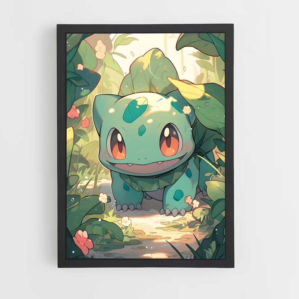 ap-bulbasaur-3 cadre Noir