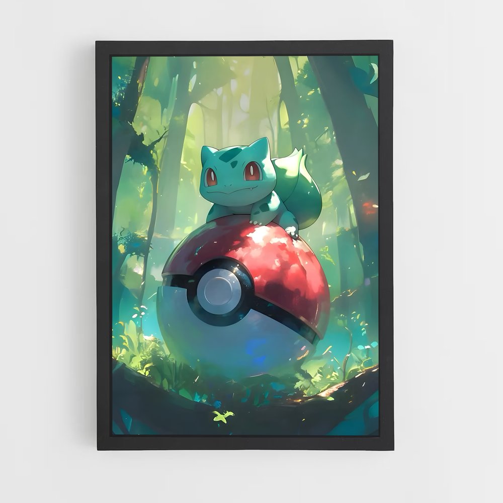 ap-bulbasaur-6 cadre Noir