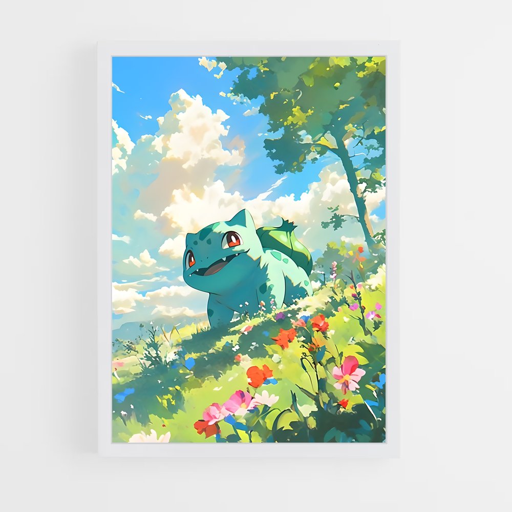 ap-bulbasaur-8 cadre Blanc