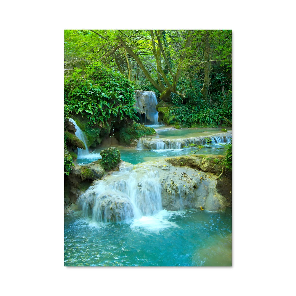 Poster Cascade Tropicale