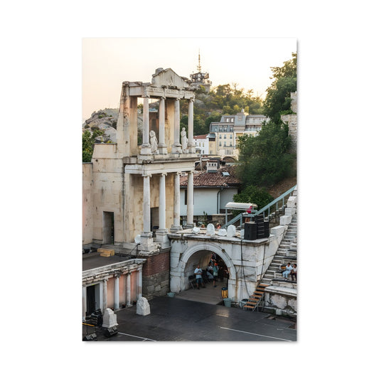 Poster Théâtre Romain de Pompéi