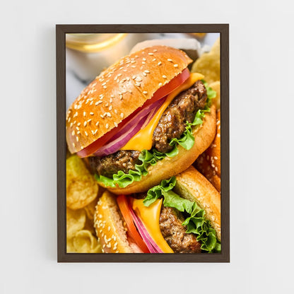 ap-burger-3 cadre Bois foncé