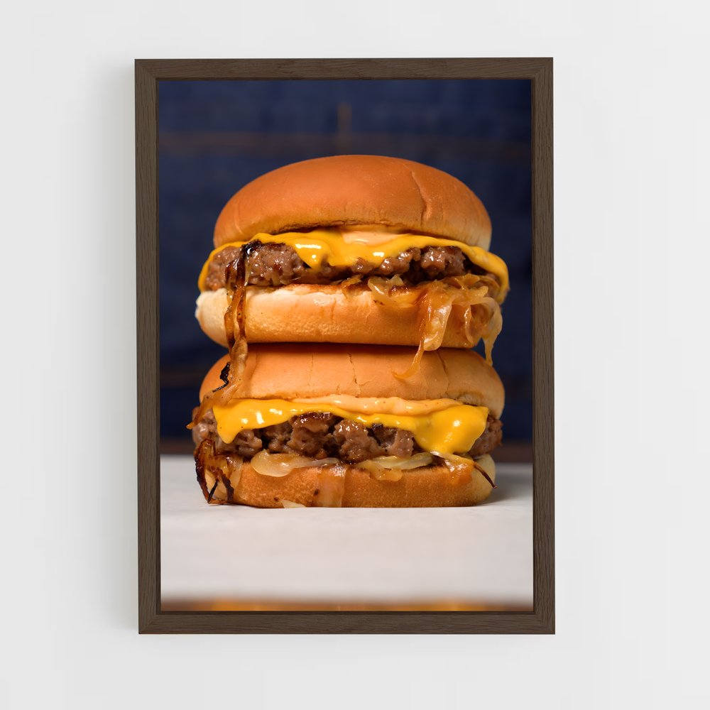 ap-burger-5 cadre Bois foncé