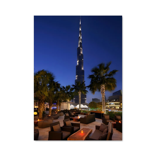 Poster Burj Khalifa Nights