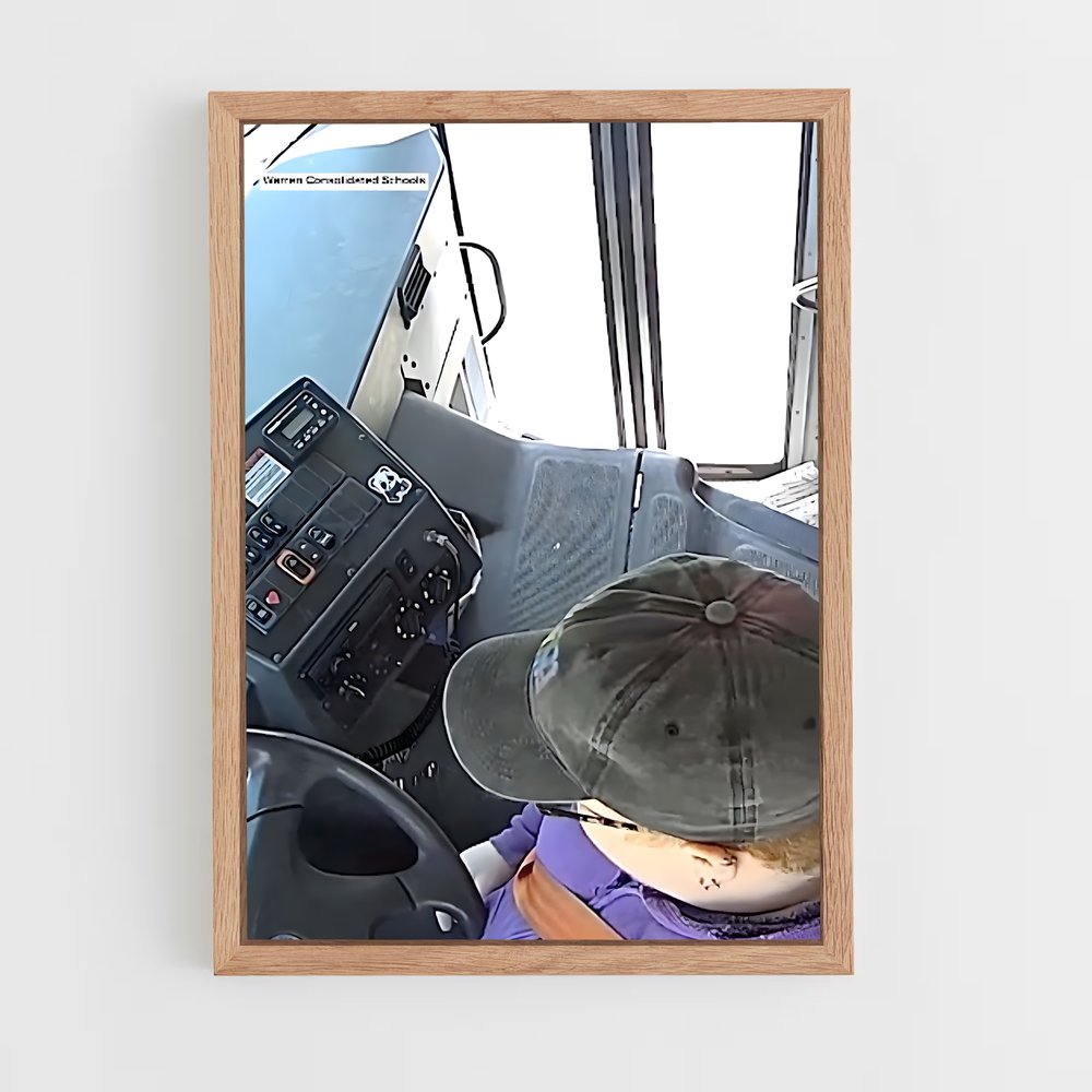 ap-bus driver-5 cadre Bois clair