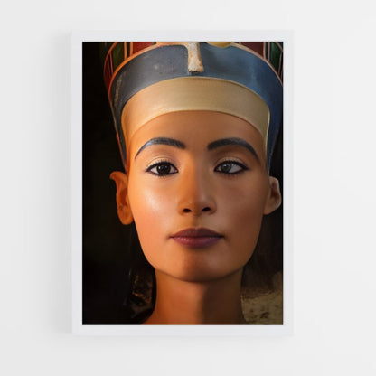 ap-bust of nefertiti-3 cadre Blanc