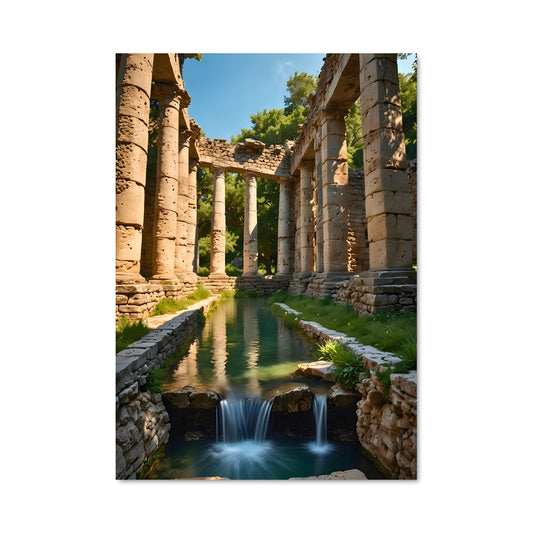 Poster Ruines Aquatiques
