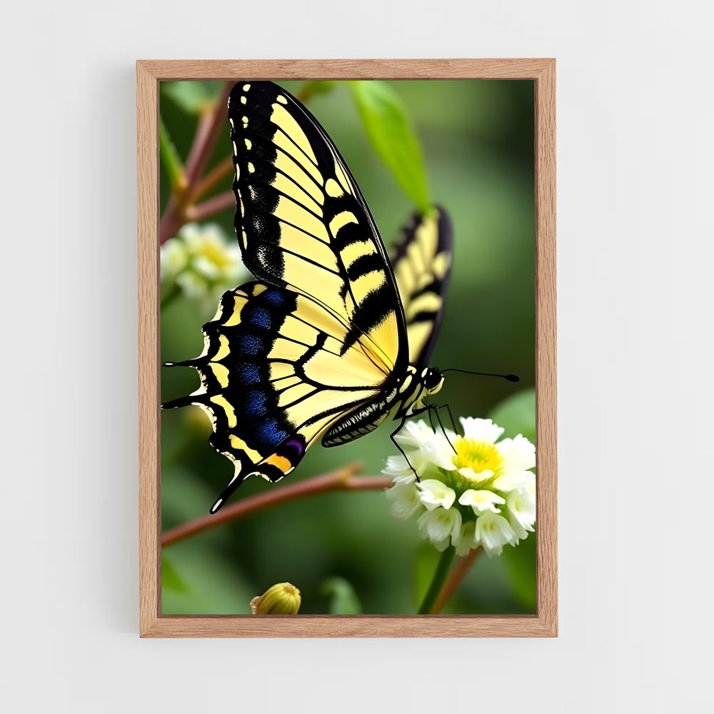 ap-butterfly-14 cadre Bois clair