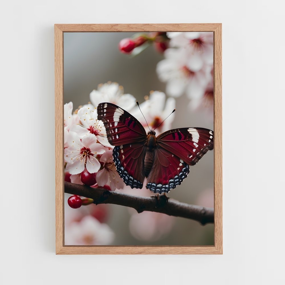 ap-butterfly-2 cadre Bois clair