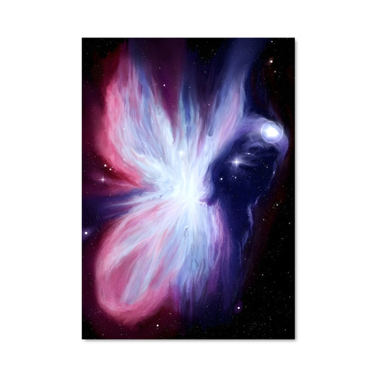 Poster Nébulosité Papillon