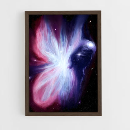 ap-butterfly nebula-5 cadre Bois foncé