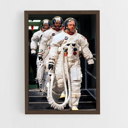 ap-buzz aldrin-8 cadre Bois foncé