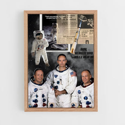 ap-buzz aldrin-9 cadre Bois clair