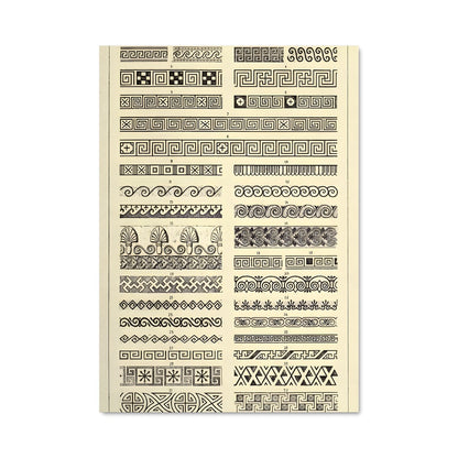 Poster Art Tribal Byzantin