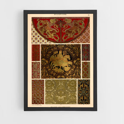 ap-byzantine patterns-1 cadre Noir