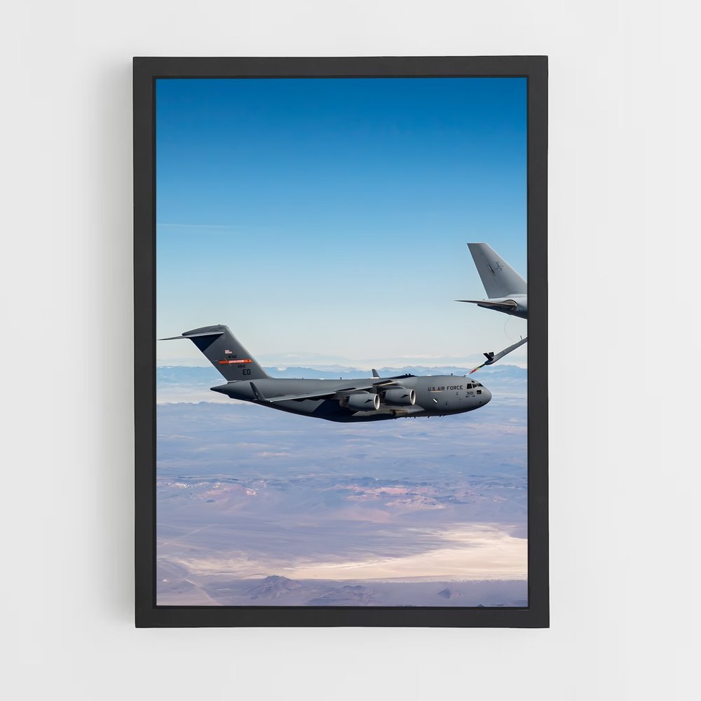 ap-c-17 globemaster-5 cadre Noir