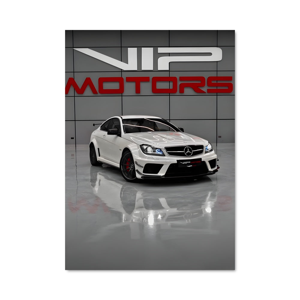 Poster GTR Noir Éblouissant