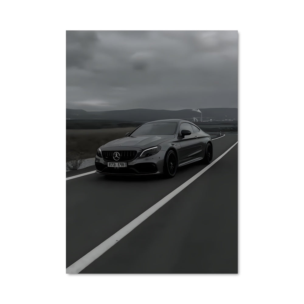 Poster C63 amg coupe 78667