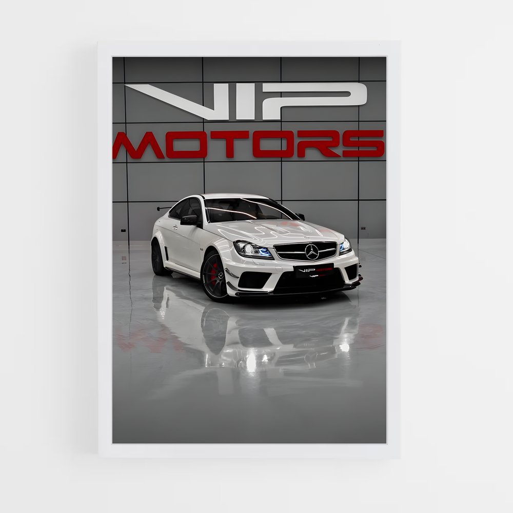 ap-c63 amg black series-1 cadre Blanc