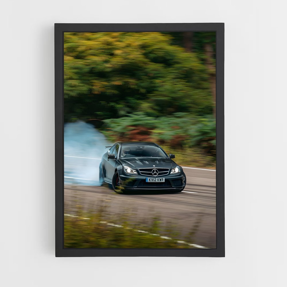 ap-c63 amg black series-3 cadre Noir
