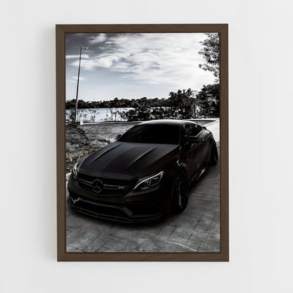 ap-c63 amg coupe-5 cadre Bois foncé