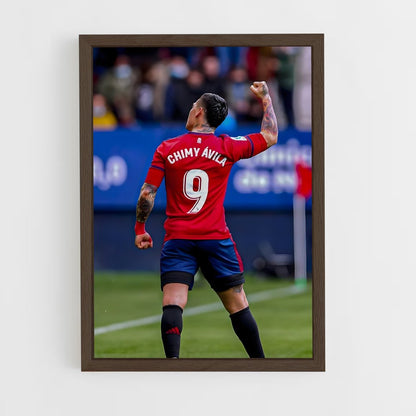 ap-ca osasuna-10 cadre Bois foncé