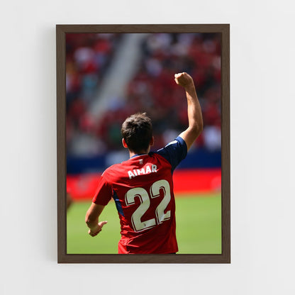 ap-ca osasuna-11 cadre Bois foncé