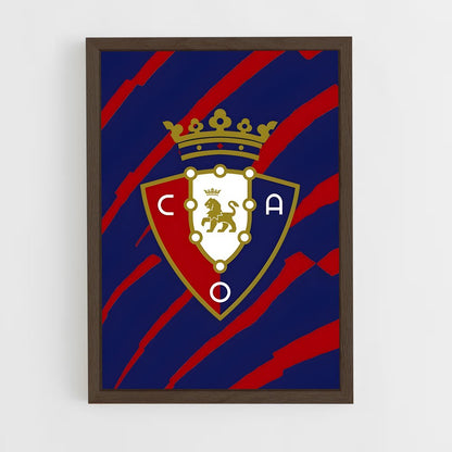 ap-ca osasuna-7 cadre Bois foncé