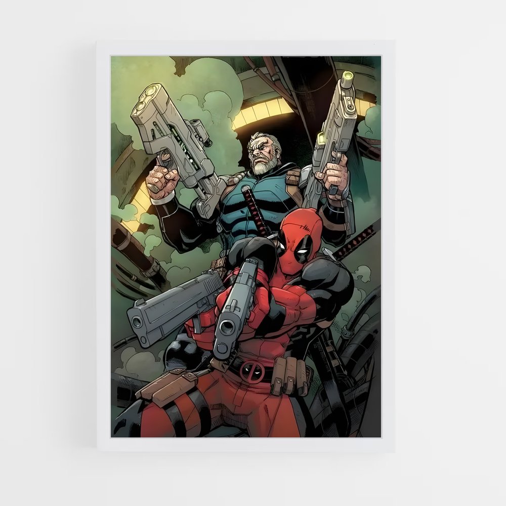 ap-cable deadpool-7 cadre Blanc