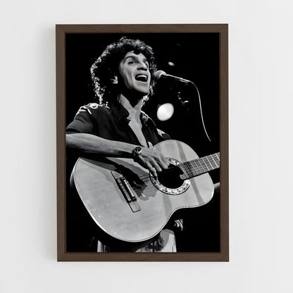 ap-caetano veloso-6 cadre Bois foncé