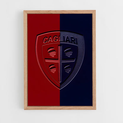 ap-cagliari calcio-1 cadre Bois clair