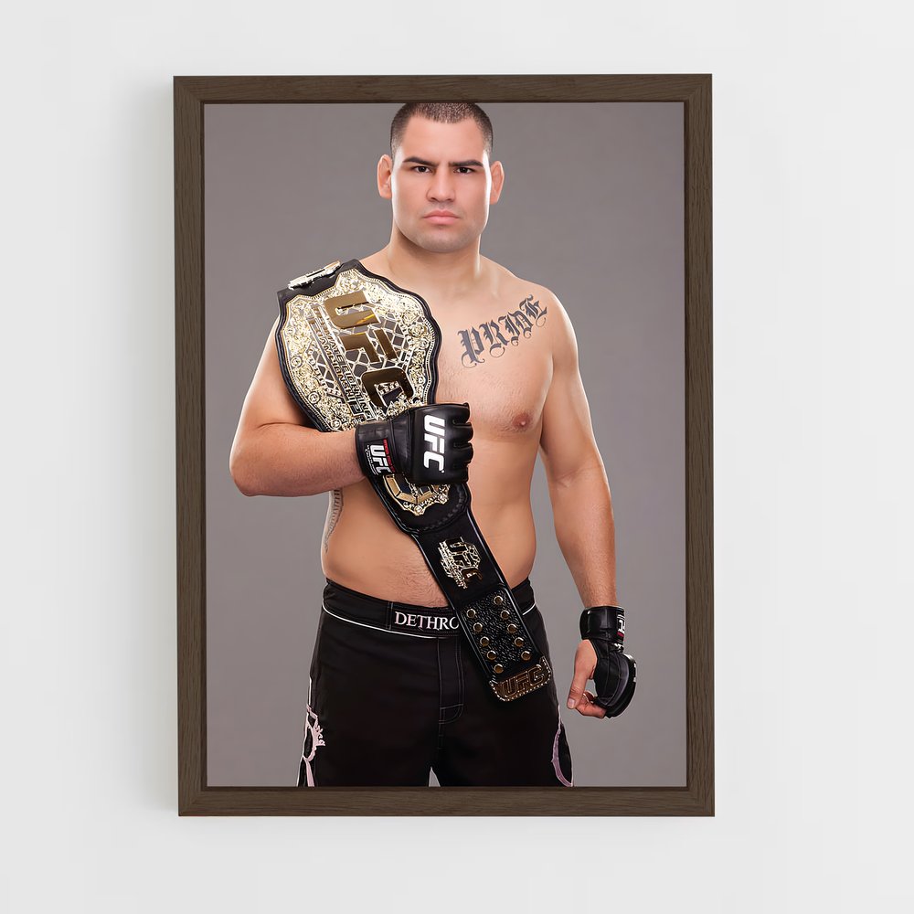 ap-cain velasquez-1 cadre Bois foncé