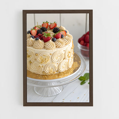 ap-cake-1 cadre Bois foncé