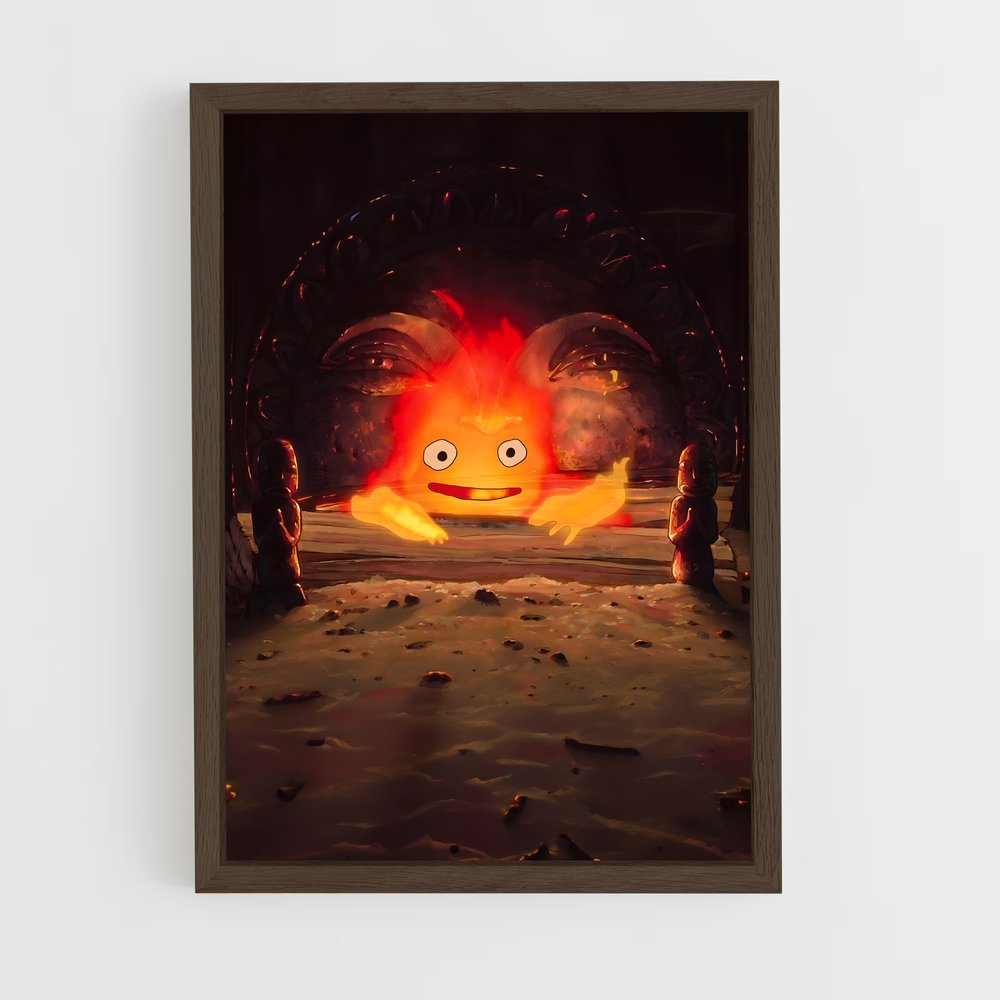 ap-calcifer-1 cadre Bois foncé