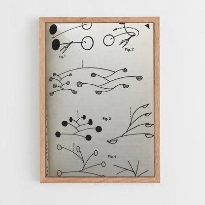 ap-calder mobiles-1 cadre Bois clair