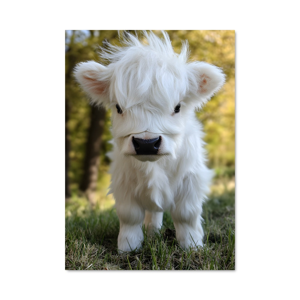 Poster Petit Caniche Joyeux