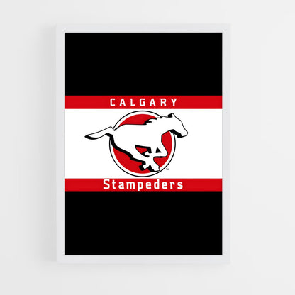 ap-calgary stampeders-4 cadre Blanc