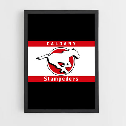 ap-calgary stampeders-4 cadre Noir