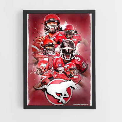 ap-calgary stampeders-7 cadre Noir